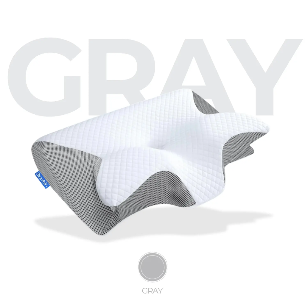 Experience Ultimate Comfort with the Slumblr® Contour Relief Pillow for Neck and Spine Support