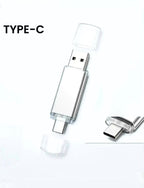 High-Speed 64GB USB C Thumb Drive - Perfect for Mac Pro, Samsung Galaxy, iPad, and PC