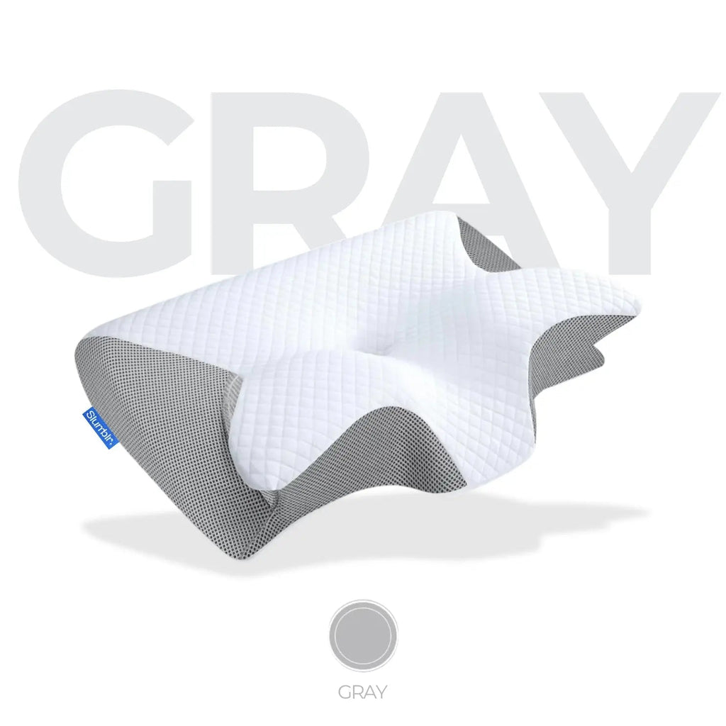 Experience Ultimate Comfort with the Slumblr® Contour Relief Pillow for Neck and Spine Support