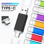 High-Speed 64GB USB C Thumb Drive - Perfect for Mac Pro, Samsung Galaxy, iPad, and PC