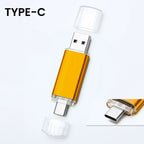 High-Speed 64GB USB C Thumb Drive - Perfect for Mac Pro, Samsung Galaxy, iPad, and PC