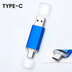 High-Speed 64GB USB C Thumb Drive - Perfect for Mac Pro, Samsung Galaxy, iPad, and PC