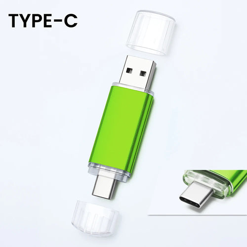 High-Speed 64GB USB C Thumb Drive - Perfect for Mac Pro, Samsung Galaxy, iPad, and PC